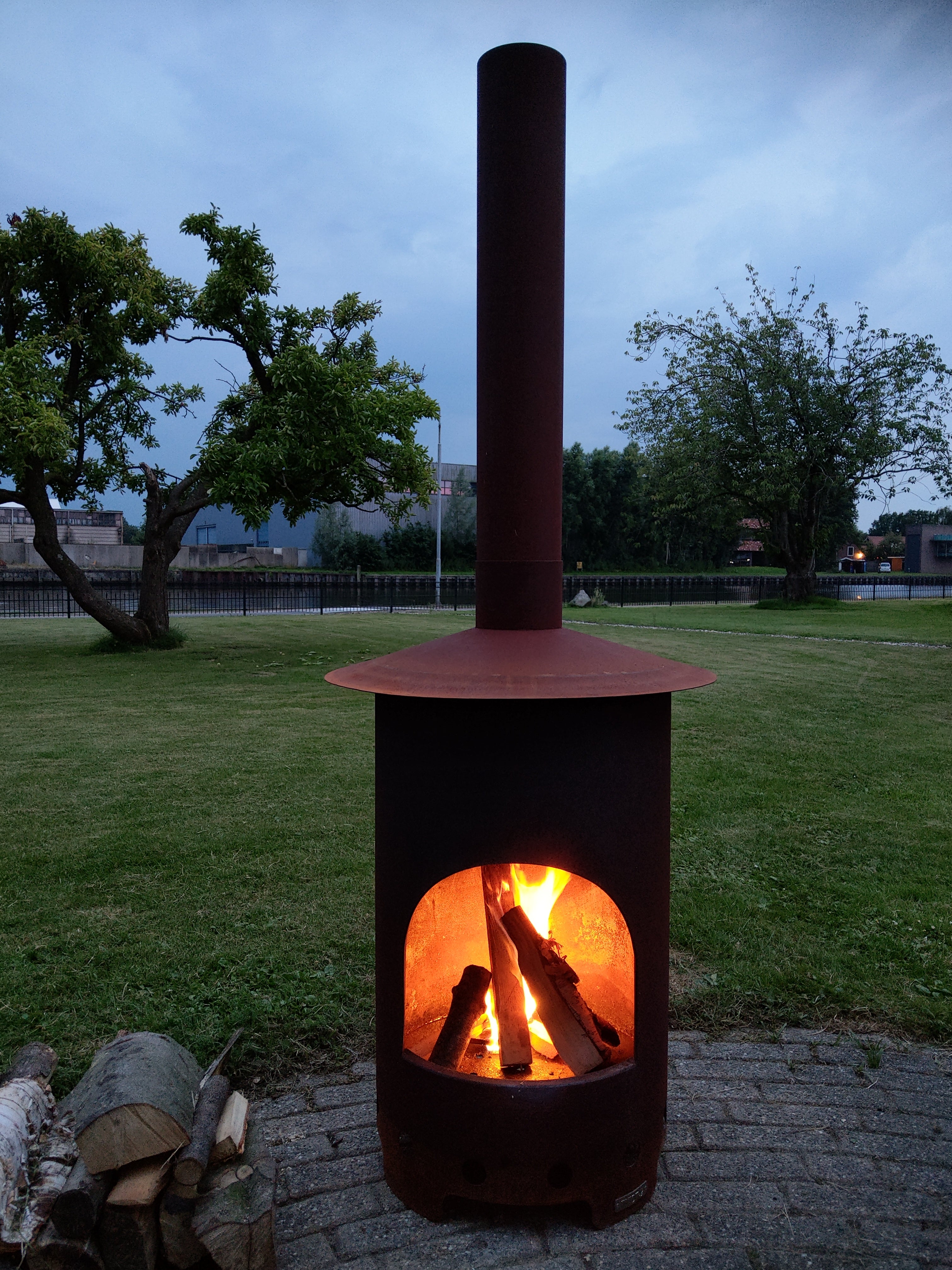 VIDT Flame Round